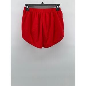 TSLA Women's Red Pull-On Casual Active Shorts SZ S